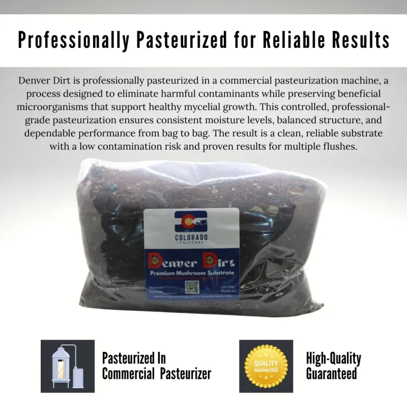 4 pack 20lbs denver dirt premium mushroom substrate - image 4