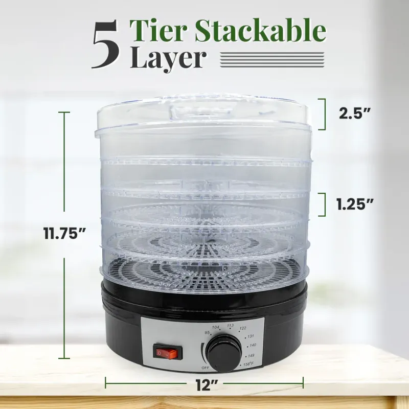 5 level food grade dehydrator - image 4