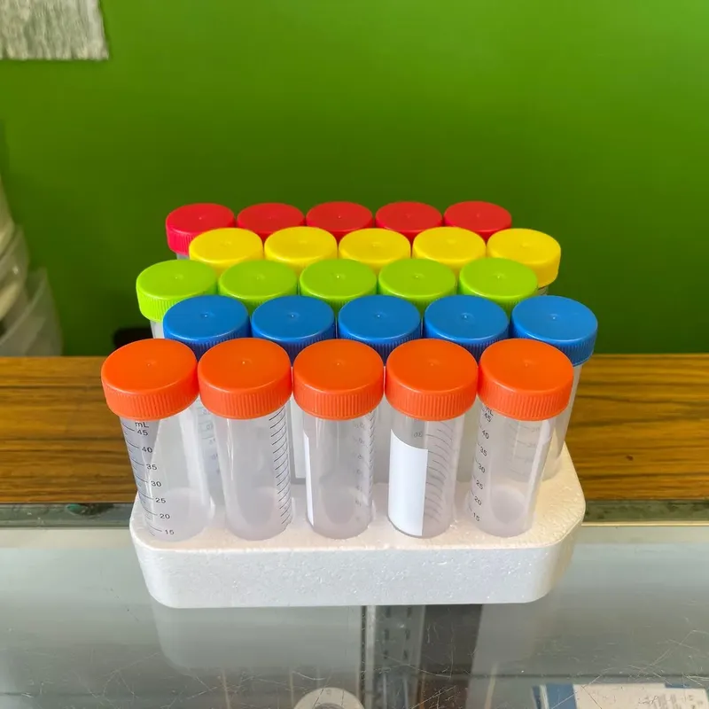 50 cc ml centrifuge slants with multi color lids 25 pack - image 3