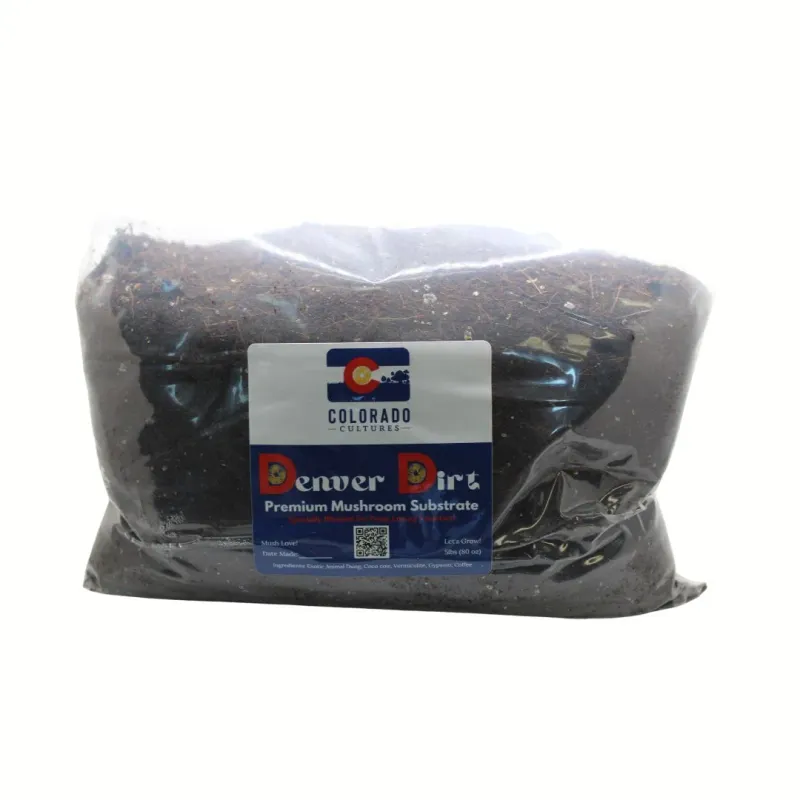 5lb denver dirt premium mushroom substrate - hero image