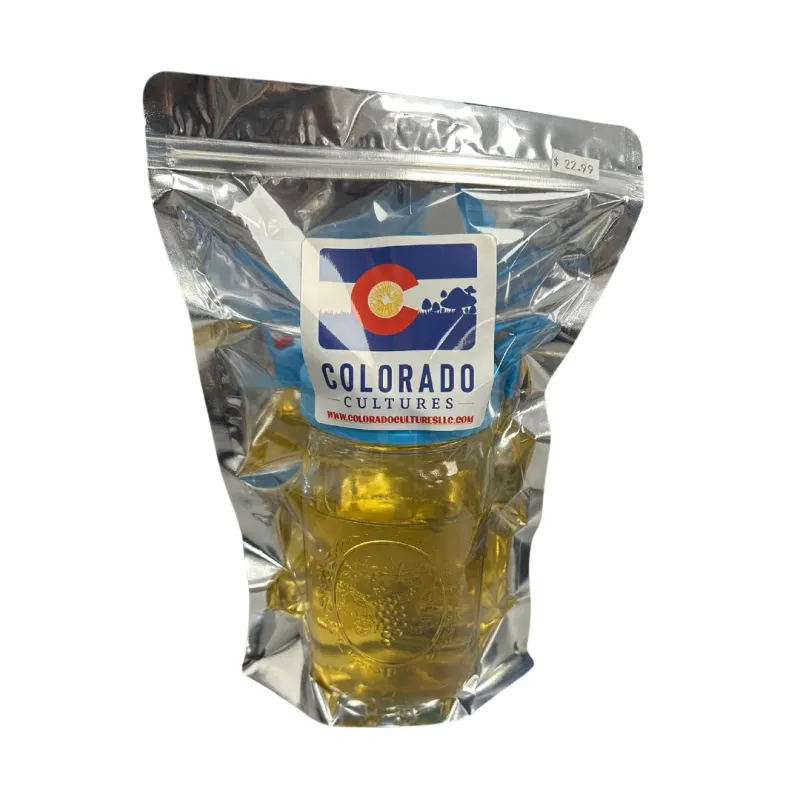 blank liquid culture jar with magnetic stir rod - image 2