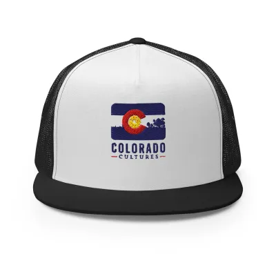 colorado cultures embroidered trucker cap - hero image