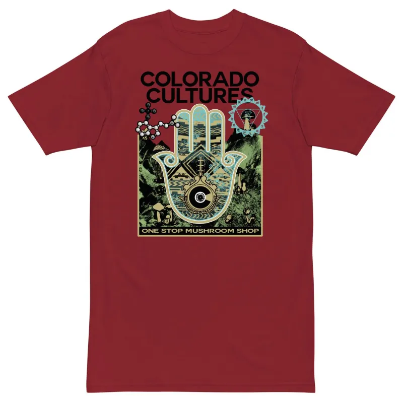 colorado cultures hamsa hand t shirts - image 2