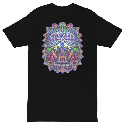colorado cultures mountains mushrooms t shirts - hero image