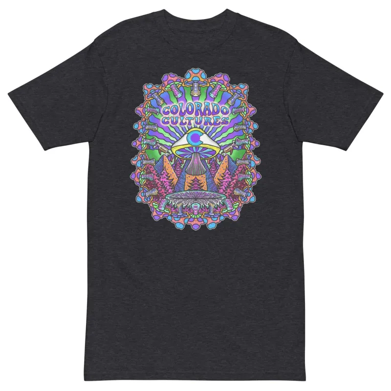 colorado cultures mountains mushrooms t shirts - image 2