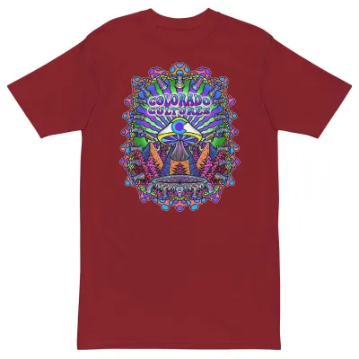 colorado cultures mountains mushrooms t shirts - image 3