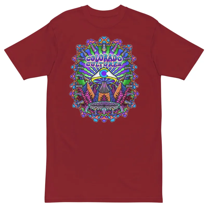 colorado cultures mountains mushrooms t shirts - image 3