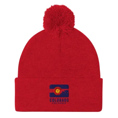 colorado cultures pom pom beanie - image 5