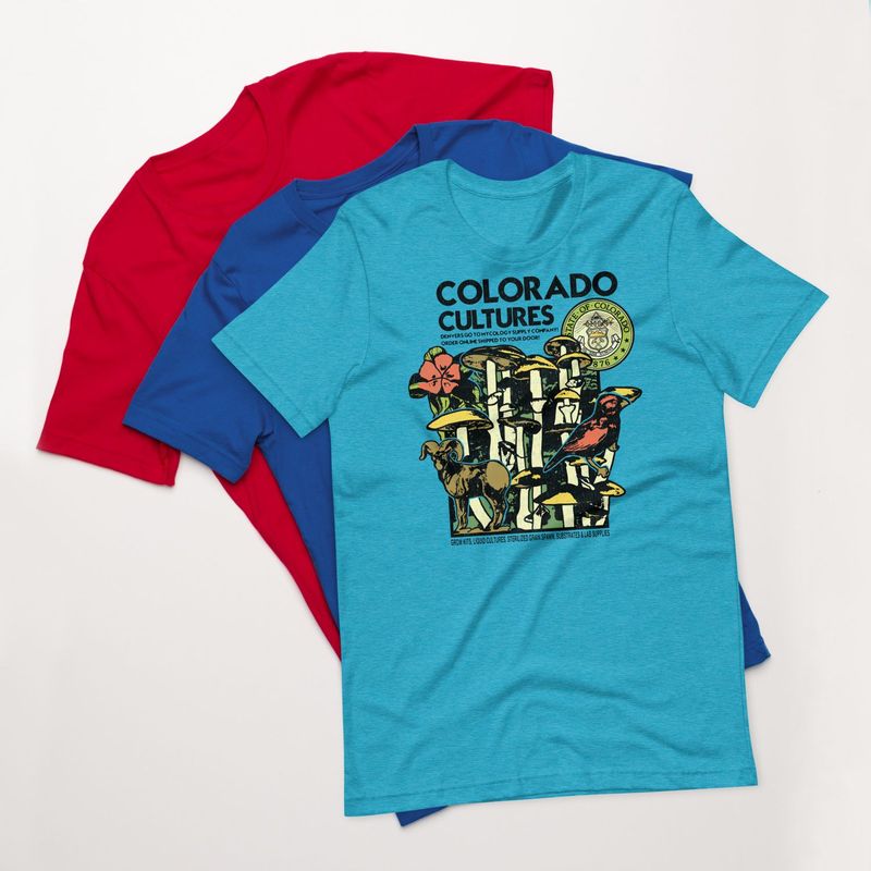 Colorado Cultures State Pride Bright T-Shirts — image 1