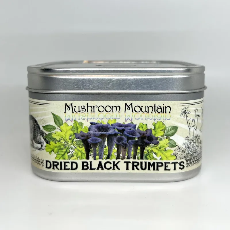 DRIED BLACK TRUMPET MUSHROOMS - Product Image