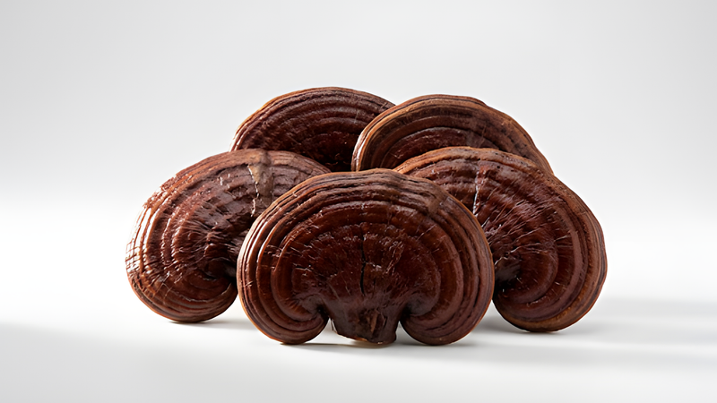 reishi mushroom — catalog-raw mushroom-only photography