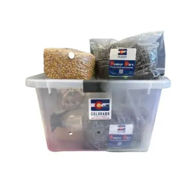 full flush mushroom grow kit - hero image