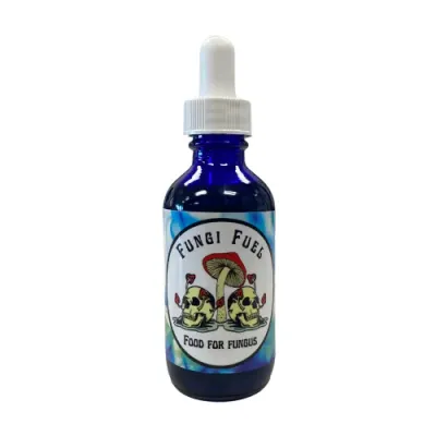 fungi fuel 2oz bottle with dropper - hero image