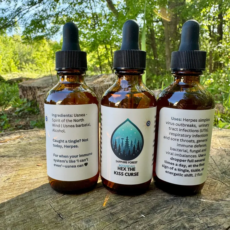 HEX THE KISS CURSE - Usnea barbata Tincture - Image 3