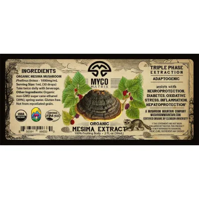 Mycomatrix MESIMA Adaptogenic Mushroom Extract - Image 3
