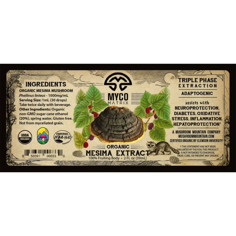 Mycomatrix MESIMA Adaptogenic Mushroom Extract - Image 3