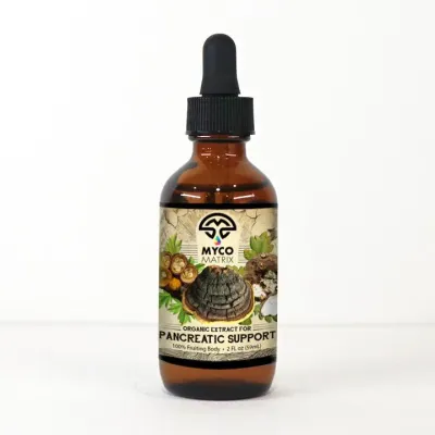 Mycomatrix Pancreatic Support Blend Adaptogenic Mushroom Extract - Product Image