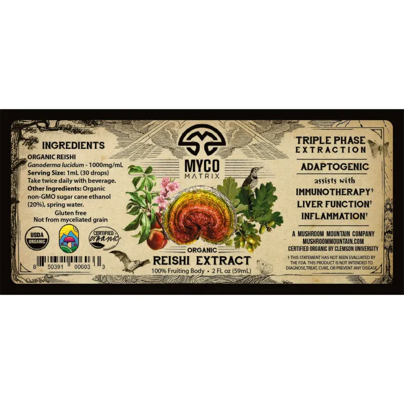 Mycomatrix Reishi Adaptogenic Mushroom Extract - Image 3
