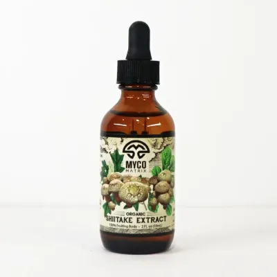 Mycomatrix SHIITAKE Adaptogenic Mushroom Extract - Product Image