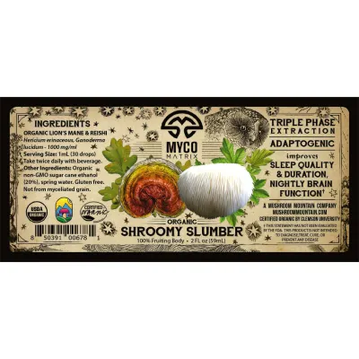 Mycomatrix Shroomy Slumber Adaptogenic Mushroom Extract - Image 4