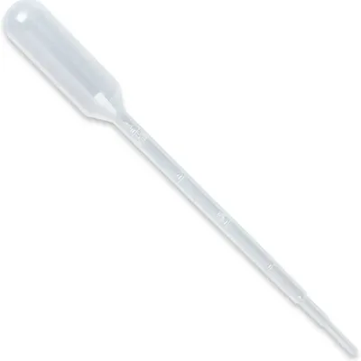plastic transfer pipettes 3 ml 5 pack - hero image