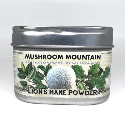 POWDERED LION'S MANE MUSHROOMS - Product Image