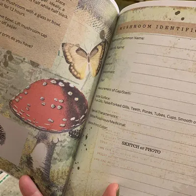The Forager Chick's Wild Mushroom Journal & Log Book - Image 3
